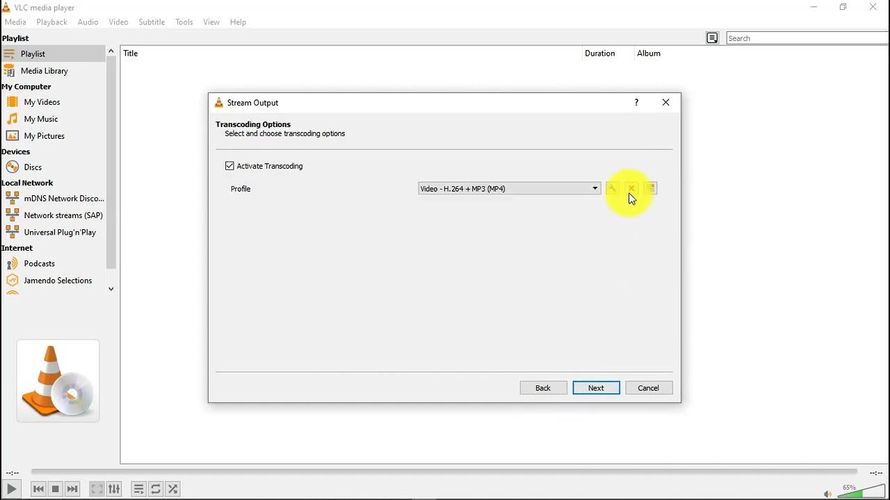 Vlc как конвертировать видео. Vlc серверы спорт.