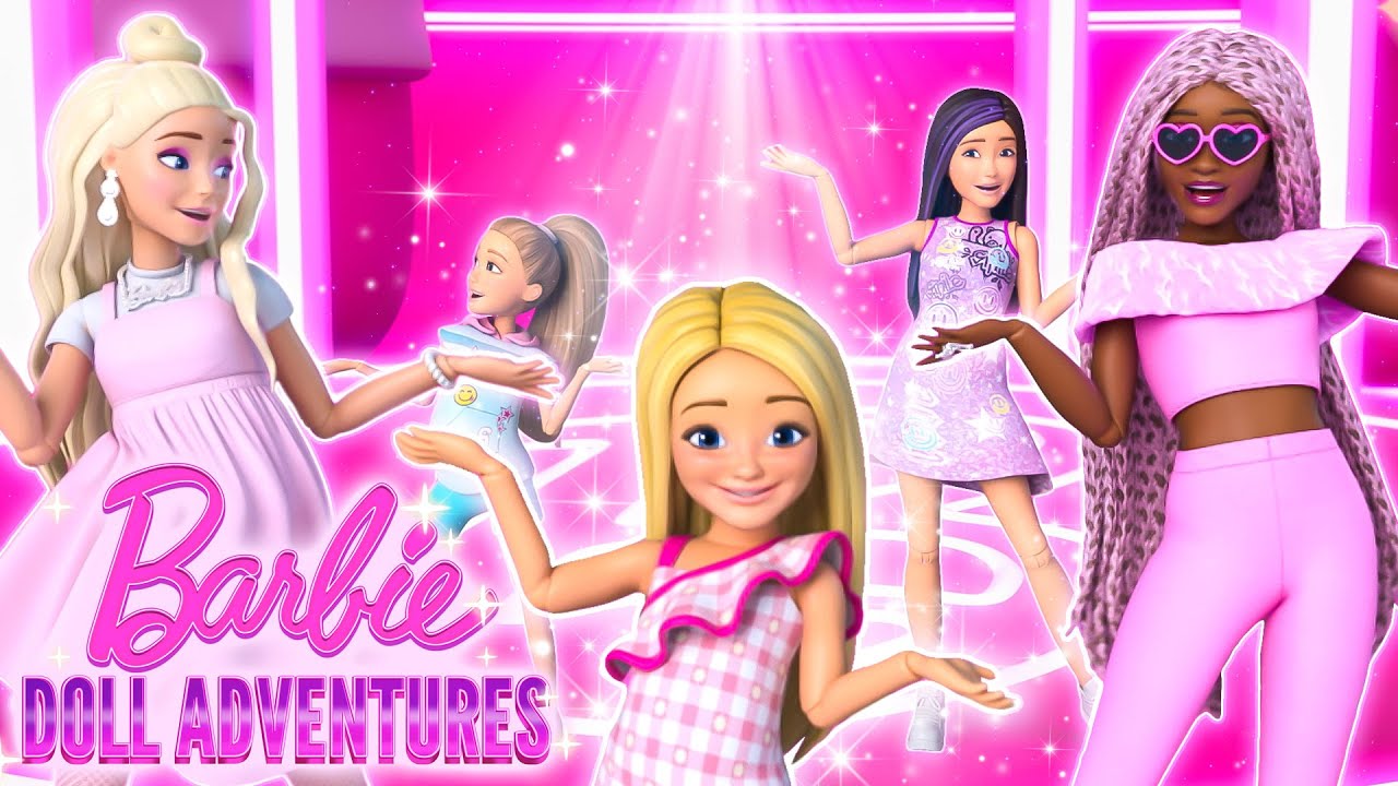 Barbie Chelsea Avec Ses 2 Amies Et 3 Licornes - Set De Jeu Mattel - Occasion