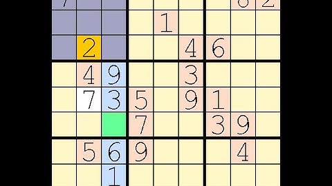 How to Solve Washington Times Sudoku Difficult April 30, 2023