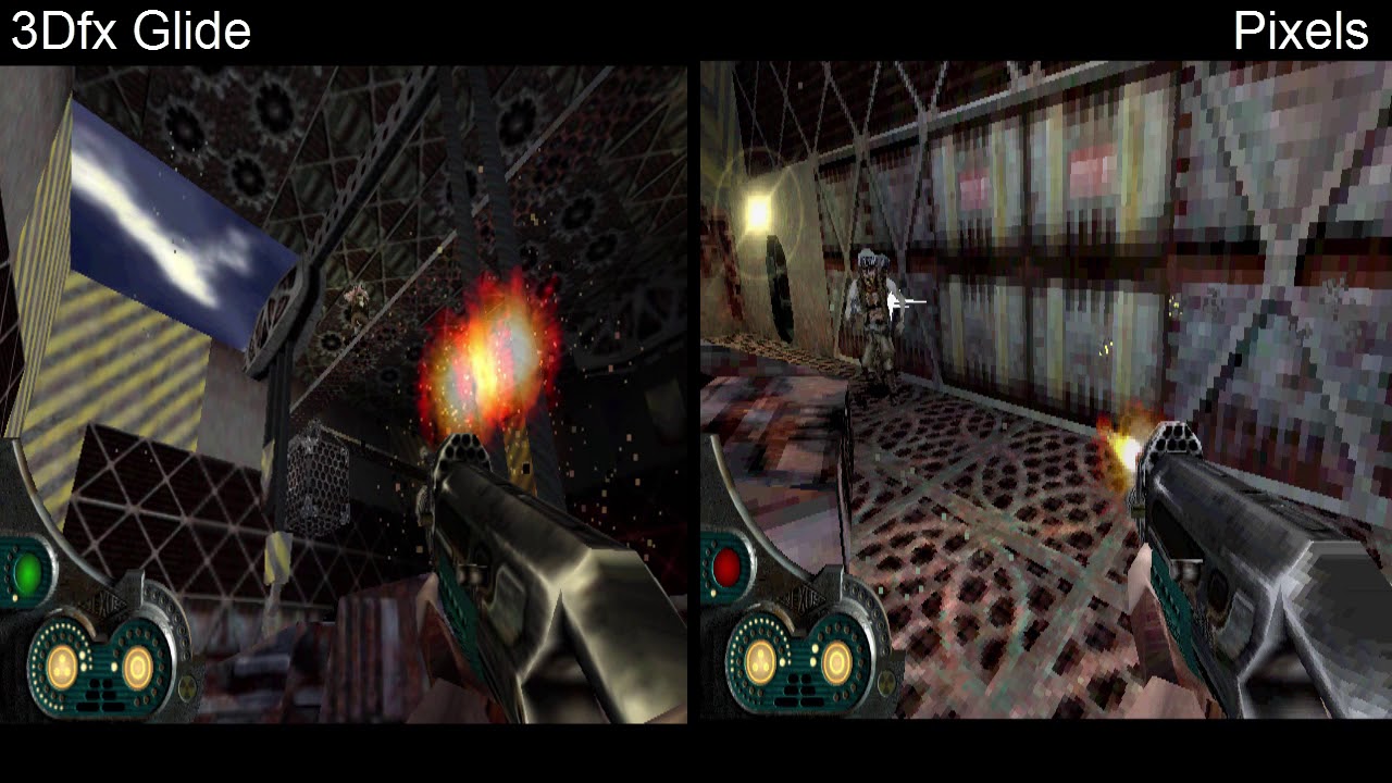 Старые компьютерные игры MS-DOS для 3dfx Voodoo: Pył - 1999 год.