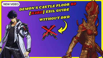 [HARD] F2P WOBL FLOOR 80 ESIL FULL GUIDE WITHOUT DKD [Solo Leveling: Arise]