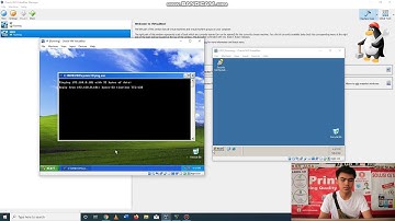 Tutorial menghubungkan Client-Server dengan menggunakan Virtual Box