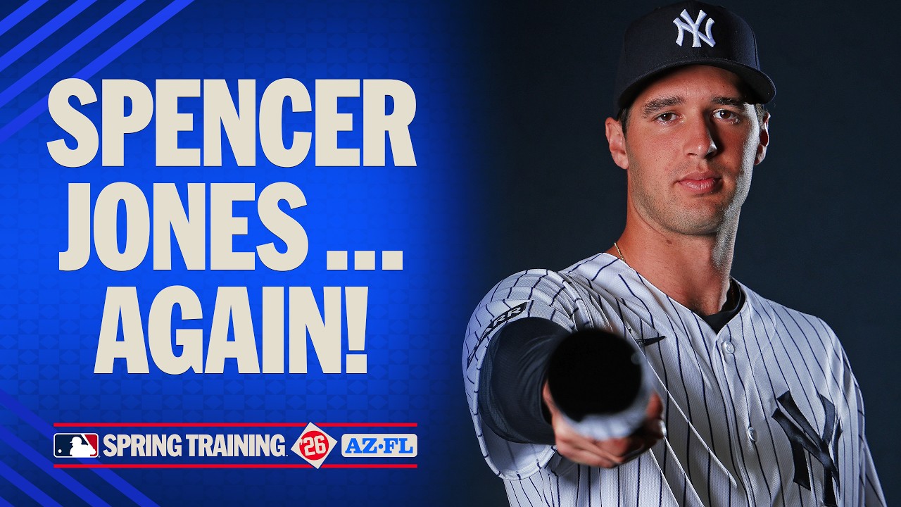 Спенсер Джонс снова выбивает хоумран! (Третий хоумран во время весенних тренировок для лучшего пр...