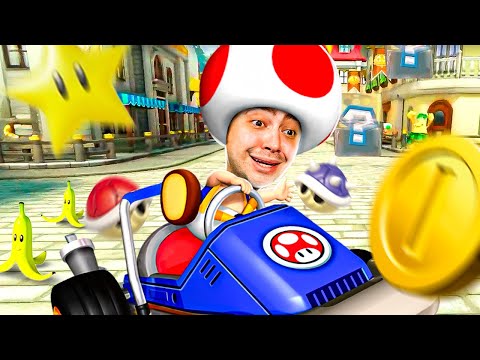 AGORA É BATALHA! - MARIO KART COM OS AMIGOS!