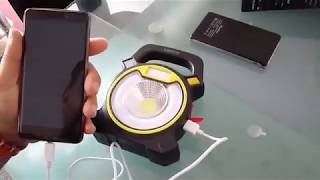 VADIV Rechargeable Camping Spot Light by Judit Kurmaine Perjes 110 views 5 years ago 4 minutes, 10 seconds