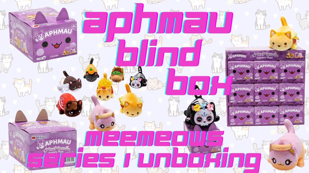 Aphmau Blind Box MeeMeows Series 1 ~Unboxing & Hack~ 