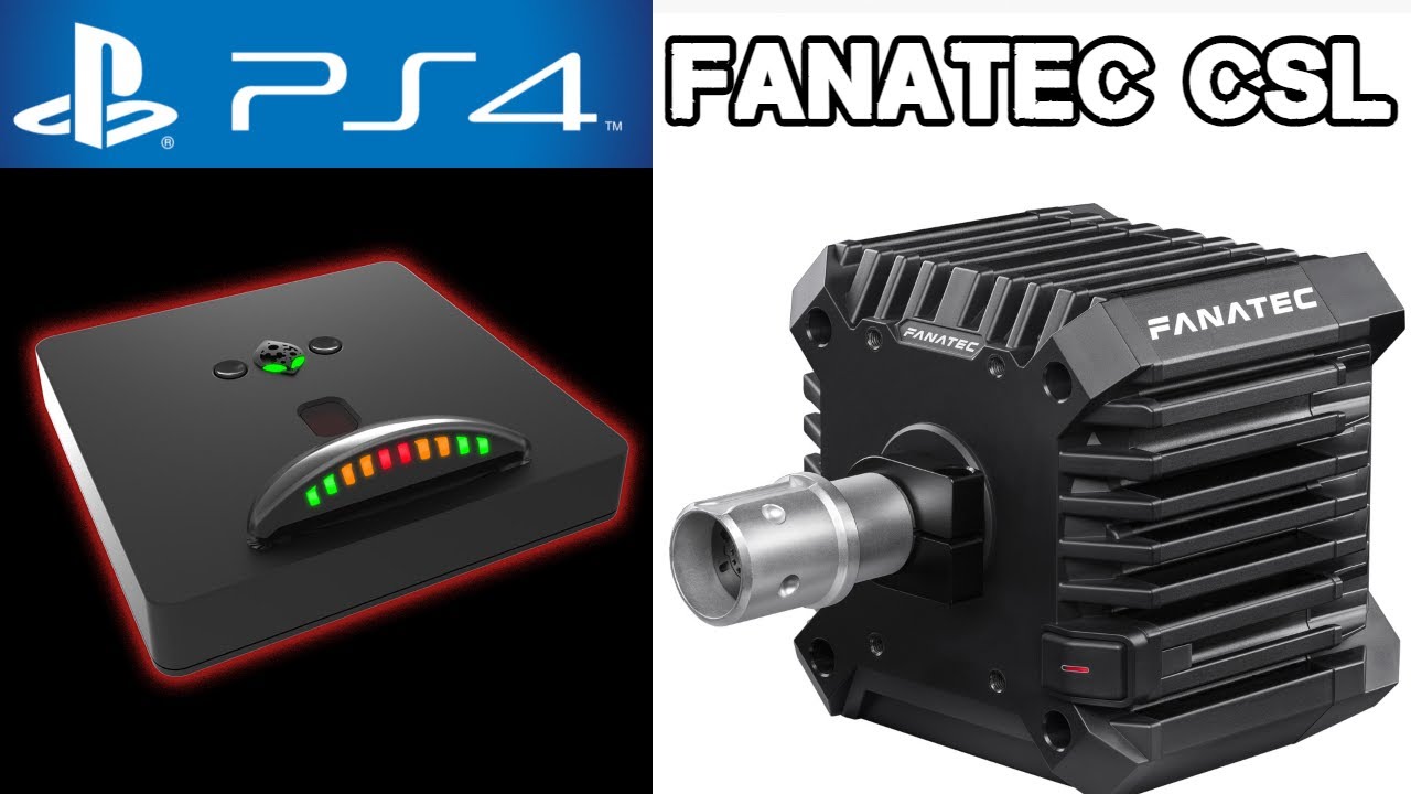 Fanatec CSL DD with Drivehub and PlayStation 4 [deutsch