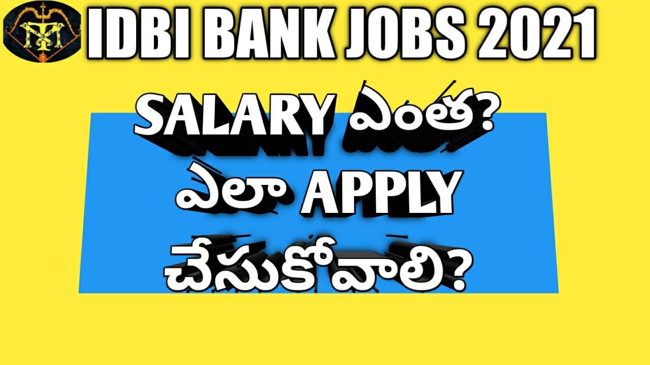 idbi|IDBI Bank Vacancy 2021|IDBI Bank Executive Recruitment online application form link|banks