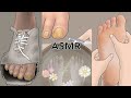 [ASMR] Homeless Foot Care animation / Scrub massage/ Spa / pedicure