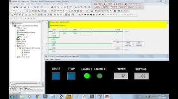 fungsi timer (TIM) pada plc omron CJ2M