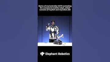 myController S570 | Discover how to remotely control a compound mobile robot #christmas #robotics