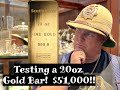 Testing a 20oz Gold Bar Worth $51,000!!