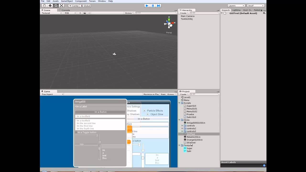 Haciendo Menus en Unity3D - Parte 2 - YouTube