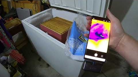 How to store beehive frames without chemicals or a freezer.