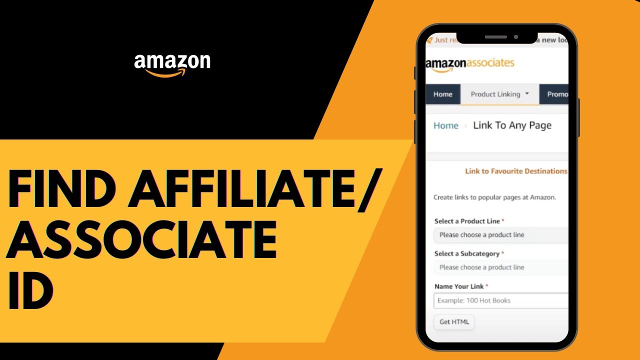 How To Find Amazon Affiliate/Associates ID - YouTube