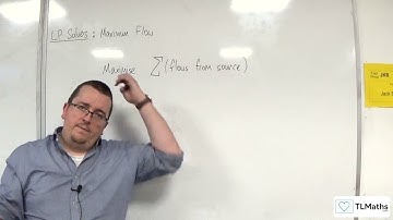 OCR MEI MwA K: LP Solvers: 10 Maximum Flow Summary