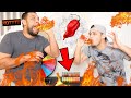 WORLD'S HOTTEST HOT SAUCE! | Spin the Wheel Challenge