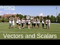 Scalars And Vectors In Motion Explained Through The Marching Band