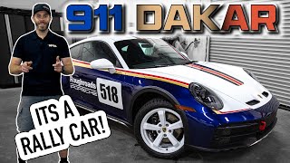 NEVER BEFORE SEEN 2023 PORSCHE 911 DAKAR RALLY CAR l Full Xpel  Ceramic Tint and Full Front PPF