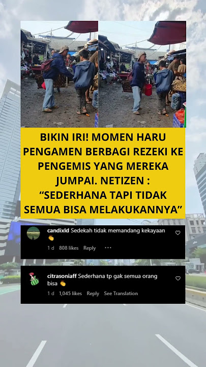 MASYA ALLAH IRI BANGET BERASA TERT4MPAR SAMA SIKAP PENGAMEN INI! #shorts #shortvideo #trending