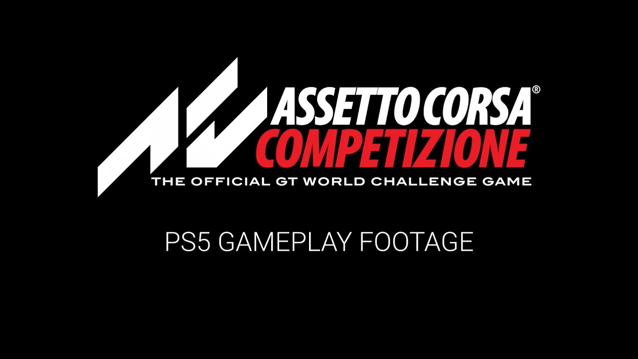 Assetto Corsa Competizione Next Gen Console Game Play Trailer Pegi