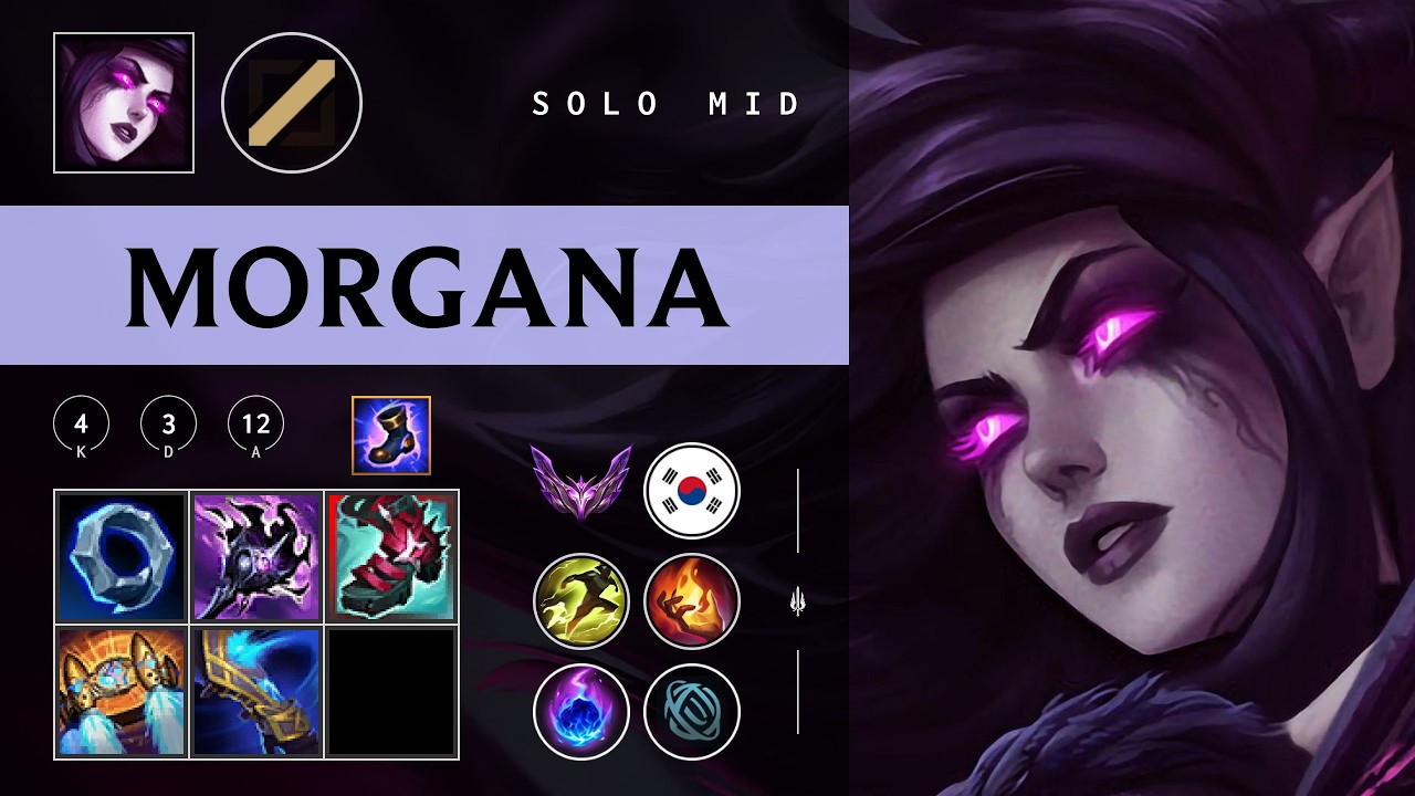 Morgana Mid vs Orianna - KR Master Patch 26.03