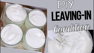 How to DIY Hair leaving-In Condition At Home | Natia Life In ??