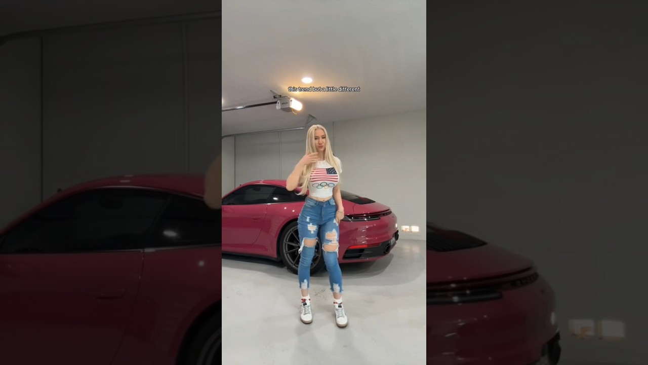 Представляю вашему вниманию мой Porsche 992 Carrera T рубиново-красного цвета 💃💃
