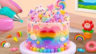 Delicate and Fancy Strawberry Cake 🍓 Soft, Pretty, Sweet and Super Delicious | CakeZest screenshot 4