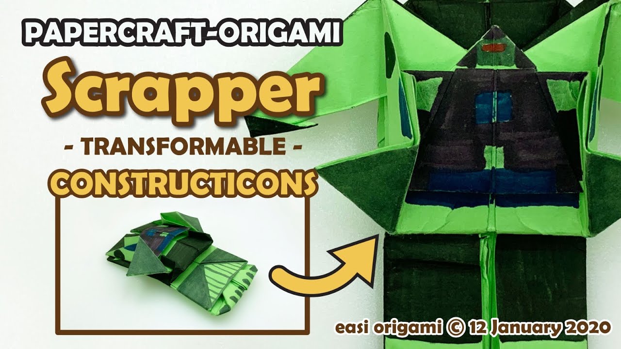 Papercraft Transformers Devastator