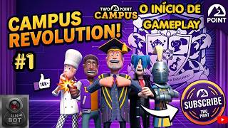 TWO POINT CAMPUS - O INÍCIO DE GAMEPLAY #1