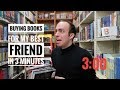 3 Minute Book Shopping Challenge ft. emmmabooks