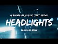 Headlights  alan walker  alok feat kiddo fajar asia remix