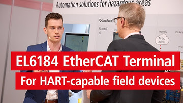 EtherCAT Terminal for HART-capable field devices