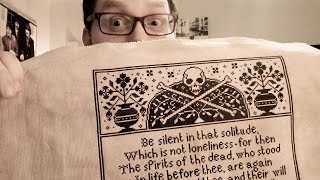 Flosstube #26 - A Big Finish, Stitchy Friends, and the Hilarious Reason I Had To Film This Twice.