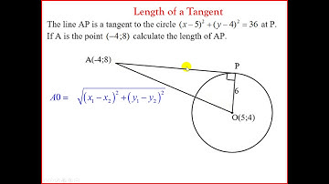 Length Of a Tangent 2