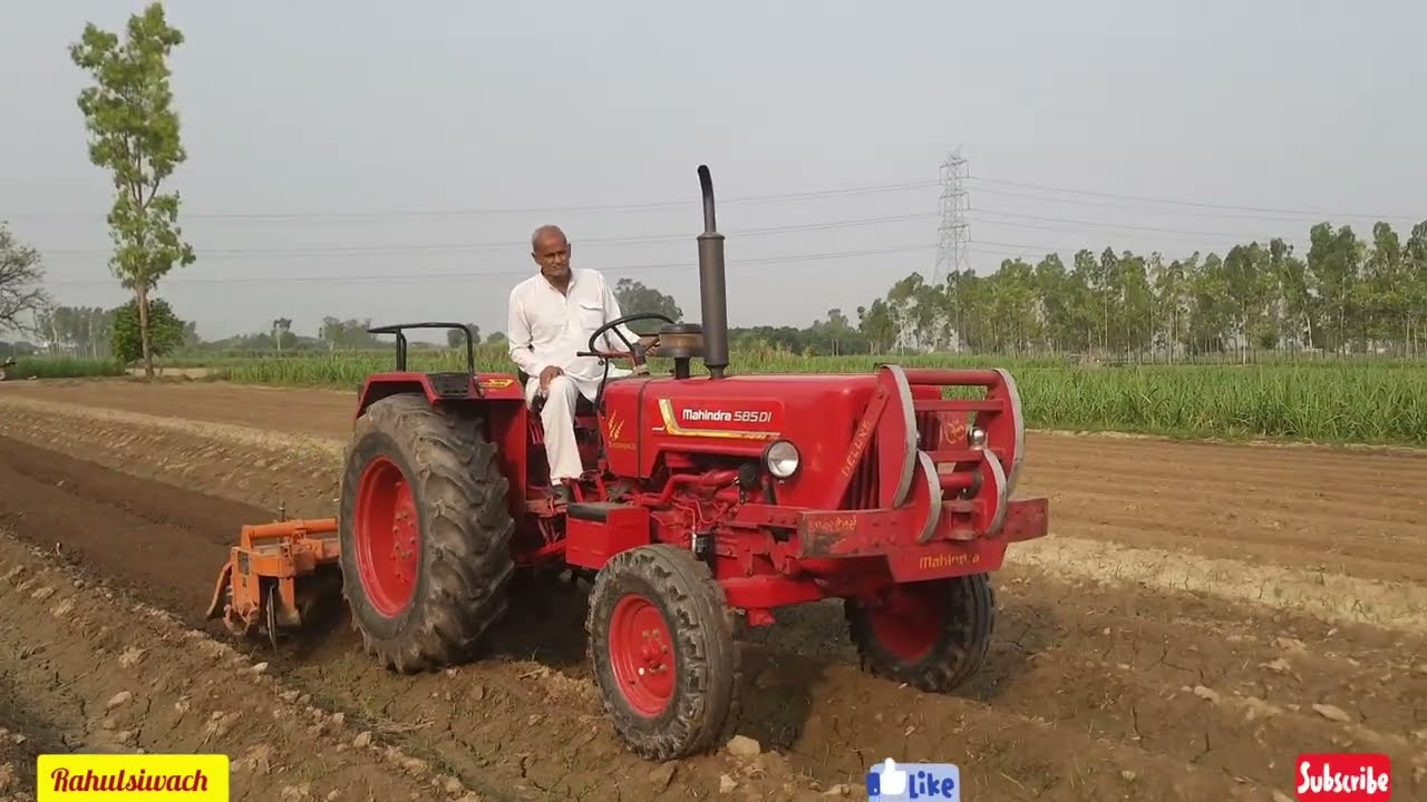 ट्रेंच विधि द्वारा 42 इंची पर लगाए गए गन्ने की गूल जुताई रोटावेटर के द्वारा कुछ अलग करते हैं इस बार