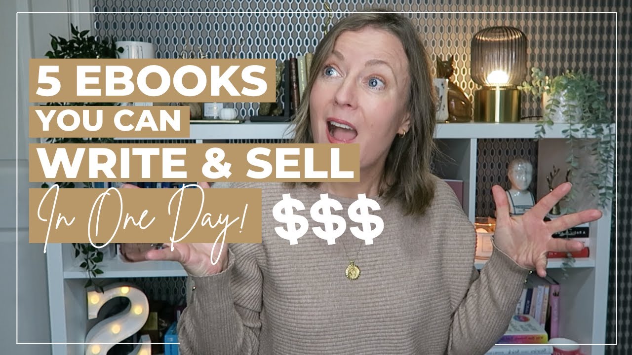 5 Ebooks You Can Create & Sell In One Day - Make Passive Income Selling ...