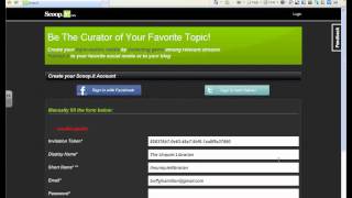 How to Set Up a Scoop.it Account:  The Basics