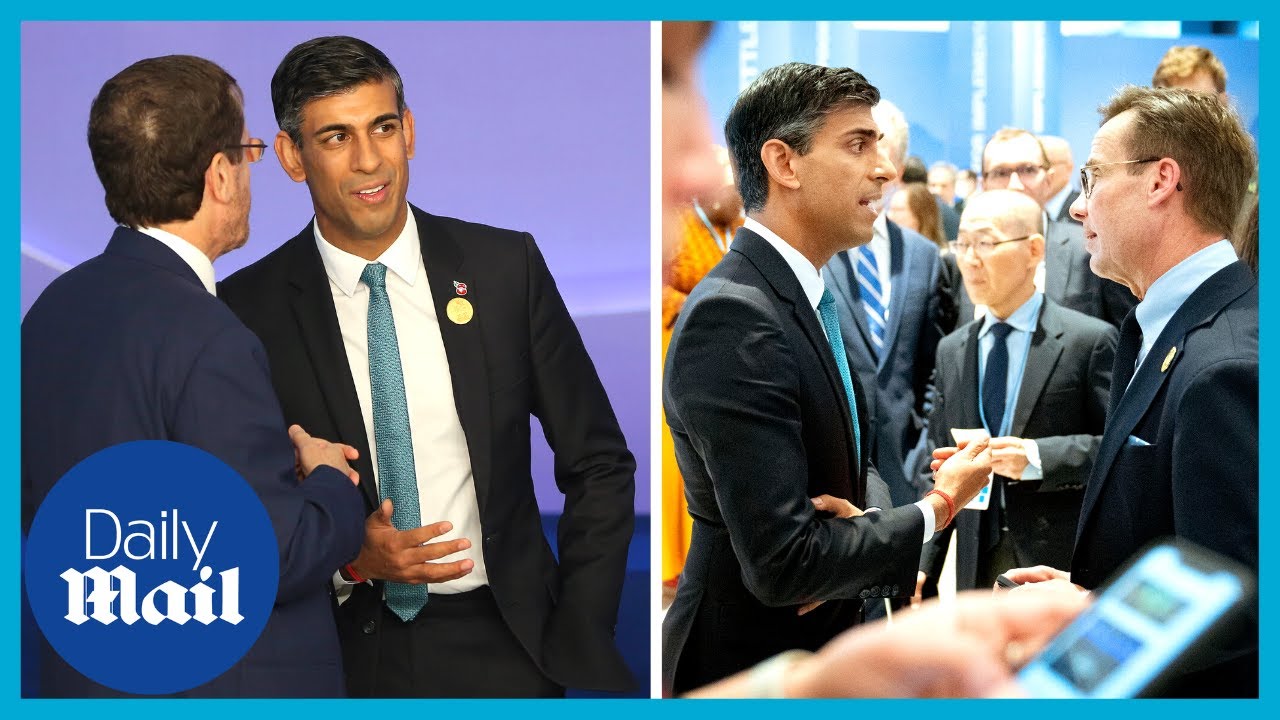 Rishi Sunak joins world leaders in Egypt for Cop27 climate summit