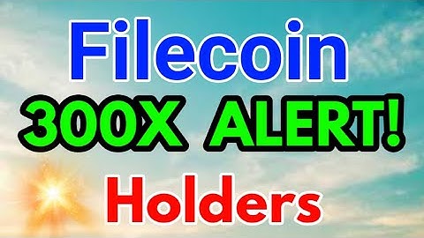 Filecoin Holders || Filecoin Price Prediction! File Today Update