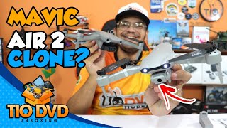 MAVIC AIR 2 CLONE? NOCCHI 4D F3 DRONE BARATO COM GPS CAMERA BOM PARA INICIANTES COMPRAR