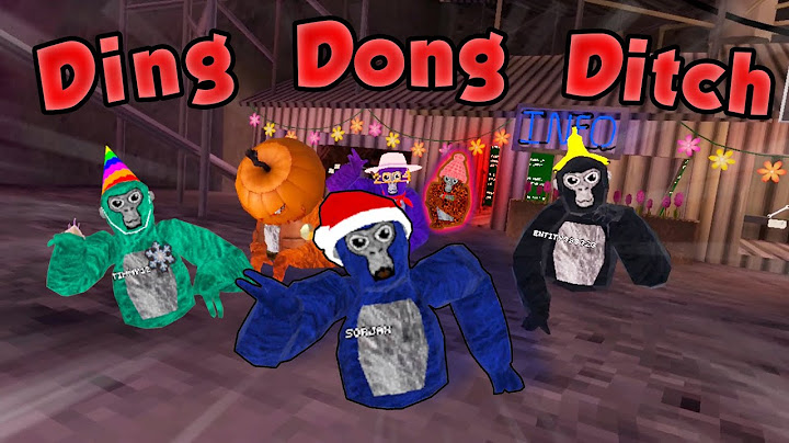 Goofy Monkes Play Ding Dong Ditch! (Very Funny) | (Gorilla Tag Minigames)