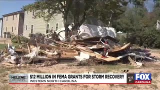 DHS announces $12 million in FEMA grant disbursements for NC Helene recovery