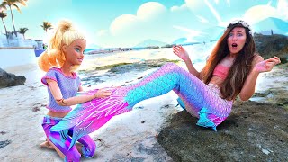 ¡Buceamos con Barbie Sirena! Las aventuras de las muñecas Barbie