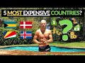 5 MOST EXPENSIVE COUNTRIES? (149 countries visited!)