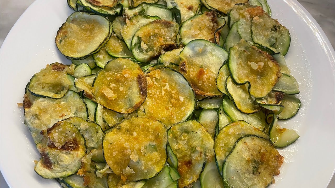 Zucchini au gratin in the Air Fryer 🤩 | AlesMenu - YouTube