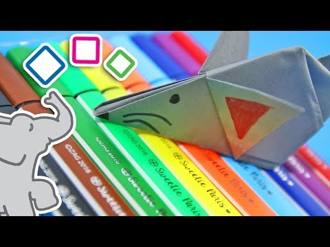 Wideo: Jak Zrobić Mysz Origami