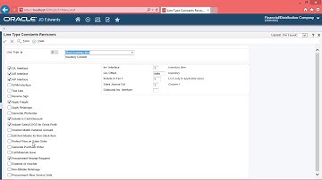 0103 Setting Up Order Line Types