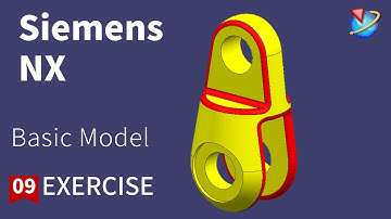 Siemens NX Tutorial for beginners,basic model exercise -09